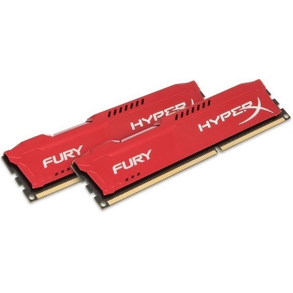 

HyperX DDR3-1866 2x4Gb Fury Red (HX318C10FRK2/8)