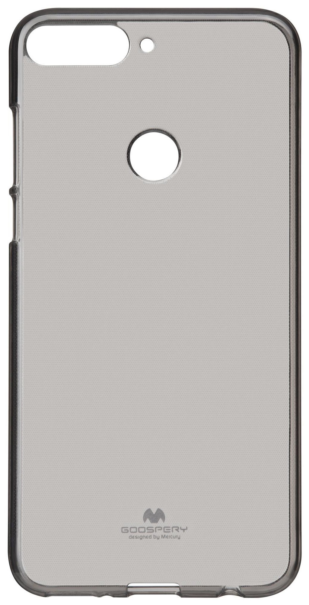 

Goospery для Huawei Y7 prime 2018 TR Jelly BK (8809621284637), Чёрный