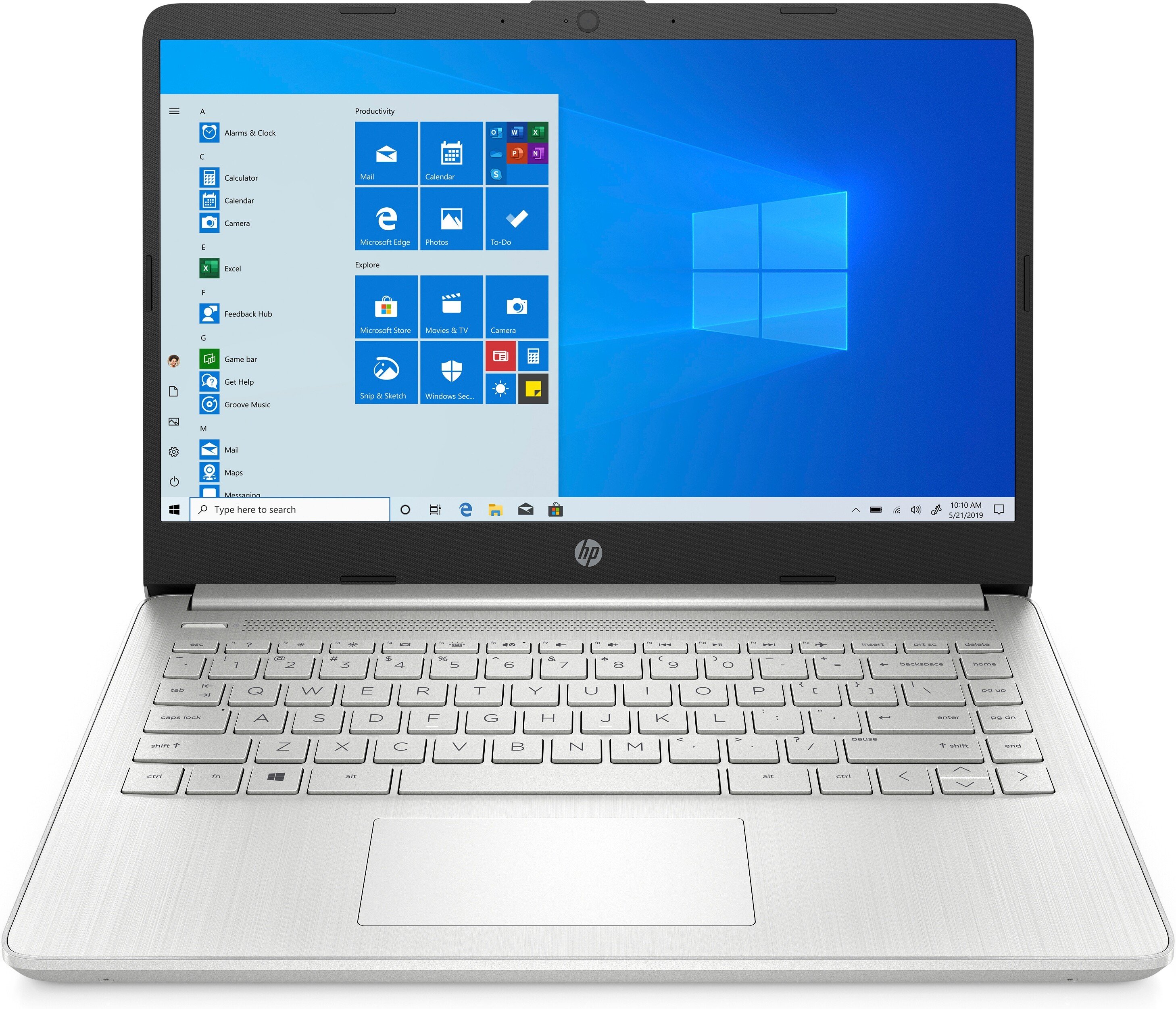 

HP 14s-fq0003ur (1B2R3EA), Серебристый