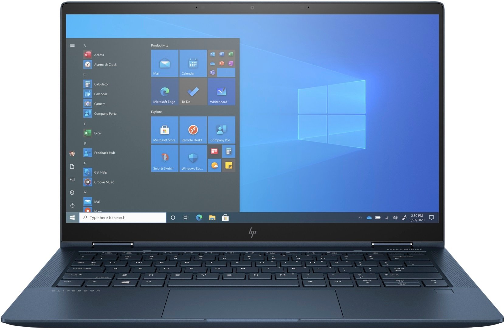 

HP Elite Dragonfly G2 (3C8E3EA), Синий
