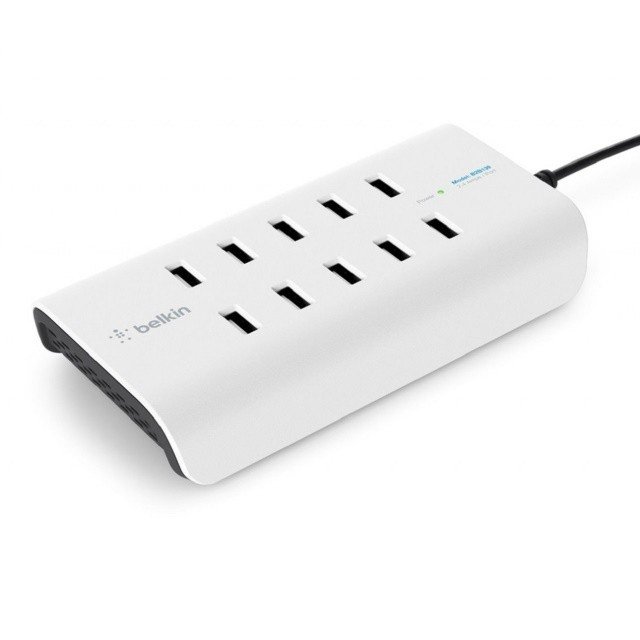 

BELKIN RockStar 10 PORT USB-A CHARGER 2.4 Amp, 120W (B2B139vf)