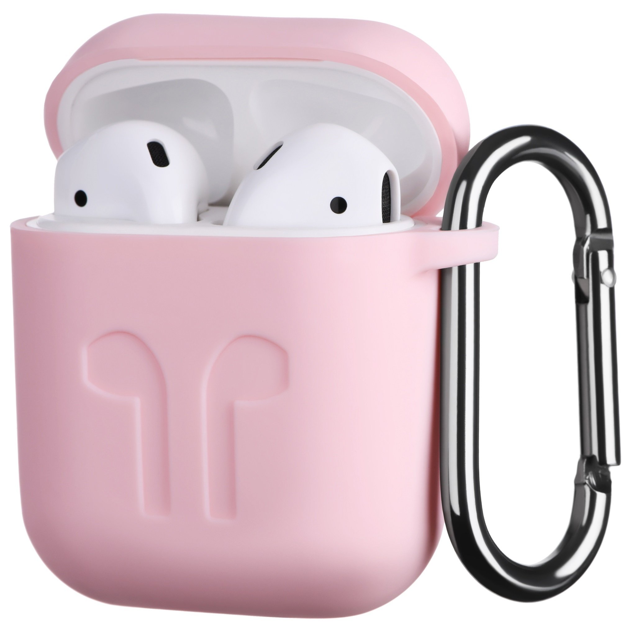 

2Е для Apple AirPods Pure Color Silicone Imprint Light pink (2E-AIR-PODS-IBSI-1.5-LPK), Розовый