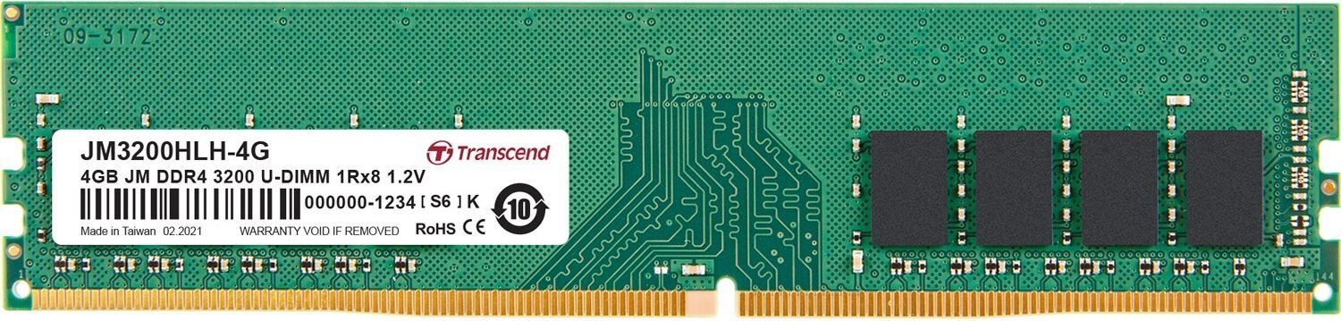 

TRANSCEND DDR4-3200 4GB (JM3200HLH-4G)