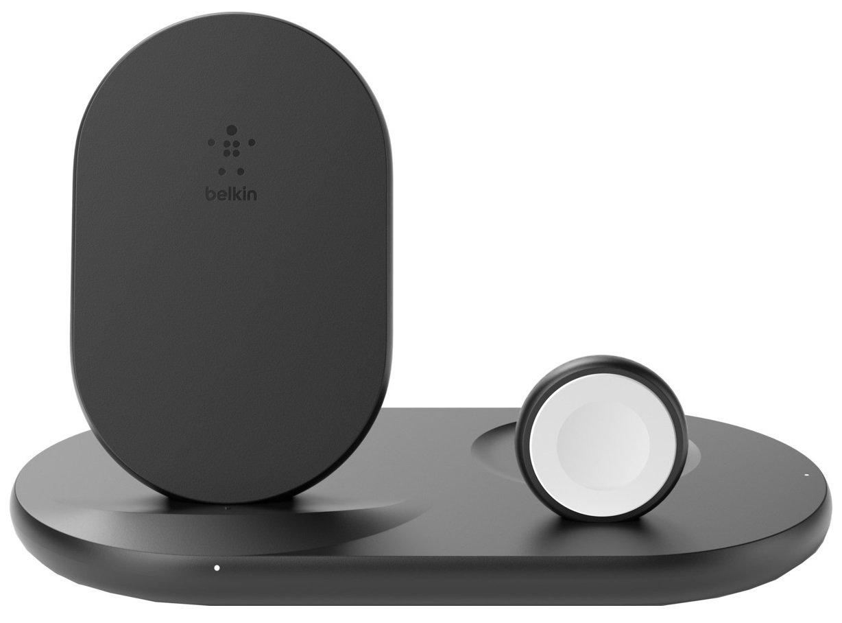 

BELKIN 3-in-1 Wireless Pad/Stand/APPLE Watch, black (WIZ001VFBK)