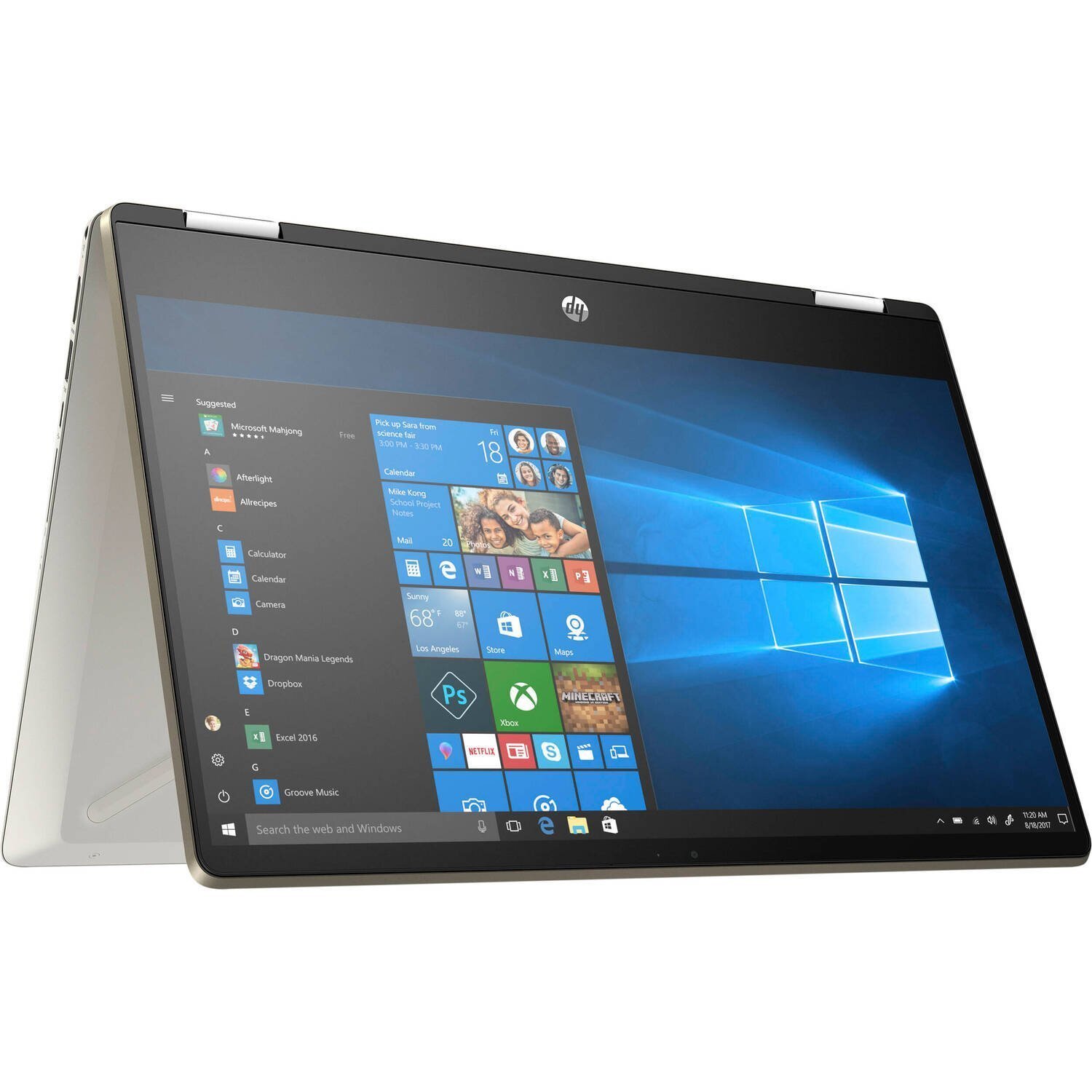 

HP Pavilion x360 (1S7P3EA), Золотой