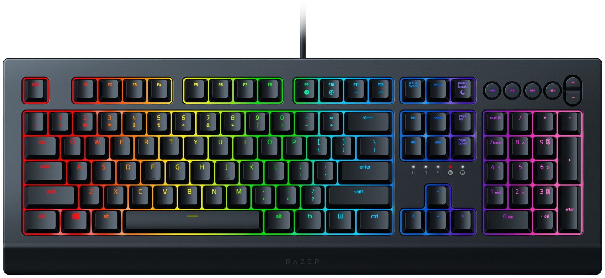 

RAZER Cynosa V2 (RZ03-03400700-R3R1), Чёрный
