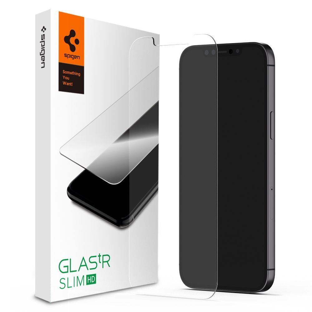 

Spigen для iPhone 12/12 Pro tR HD (1Pack) (AGL01511), Прозрачный