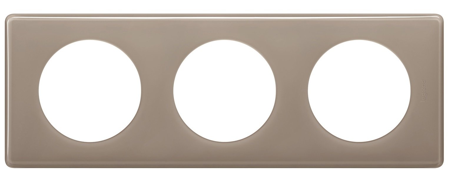 

LEGRAND 3 поста Celiane, Кофейный (66613), Галька