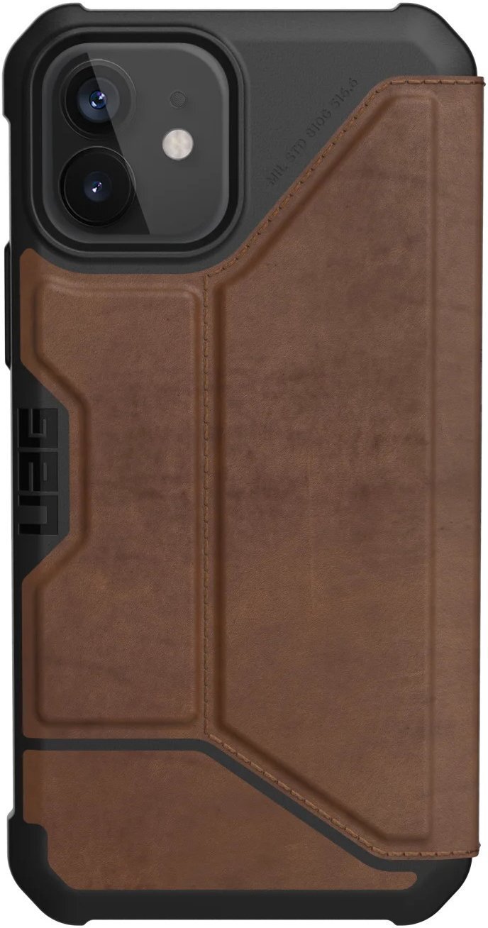

UAG для iPhone 12/12 Pro Metropolis Leather Brown (112356118380), Коричневый