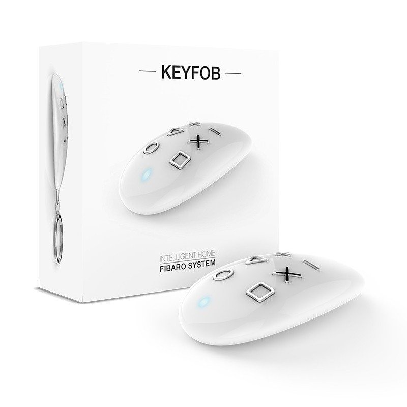 

FIBARO Умный пульт KeyFob, Z-Wave, белый (FGKF-601_ZW5)