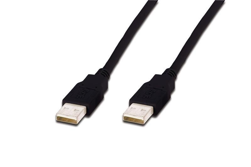 

DIGITUS USB 2.0 AM/AM 1.0m, black (AK-300100-010-S)