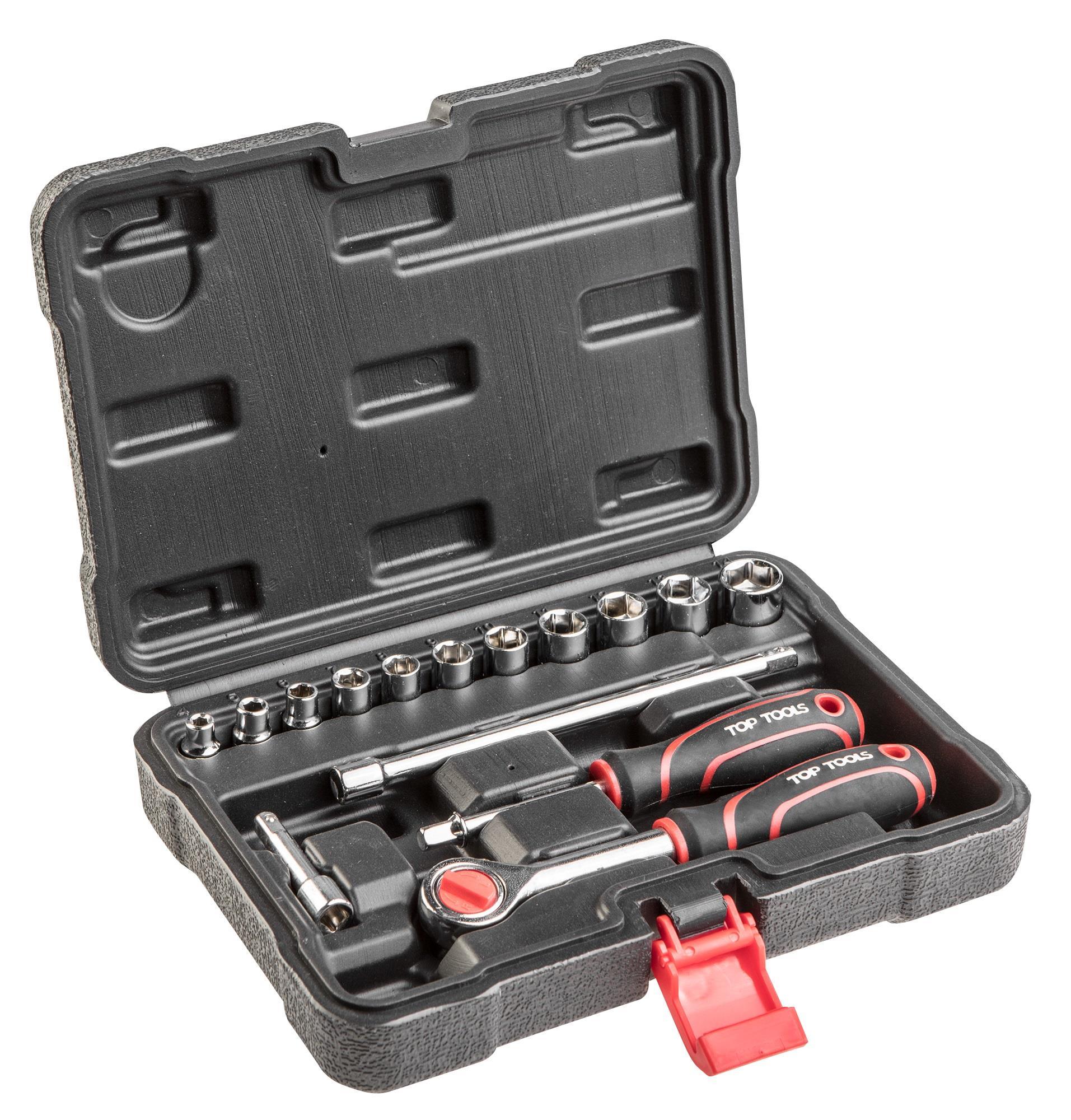 

TOP TOOLS 1/4 ", 15 шт. (38D525)