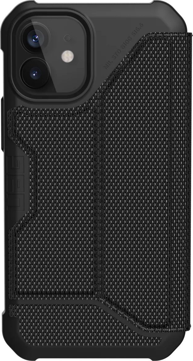 

UAG для iPhone 12 mini Metropolis FIBR Black (112346113940), Чёрный