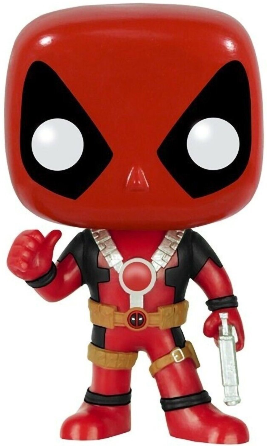 

Funko POP! Bobble Marvel Deadpool Thumb Up 7487 (FUN982), Красный|чёрный