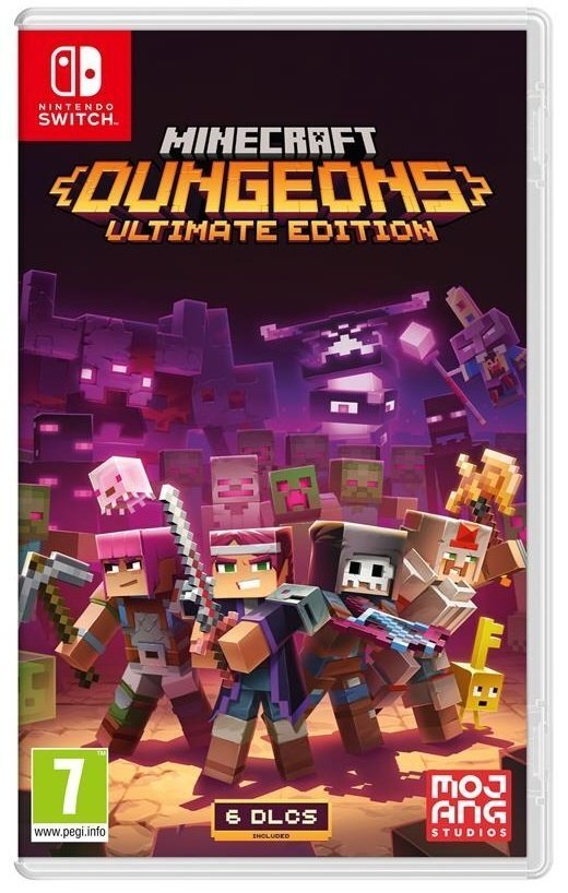 

Switch Minecraft Dungeons Ultimate Edition (45496429096), Разноцветный