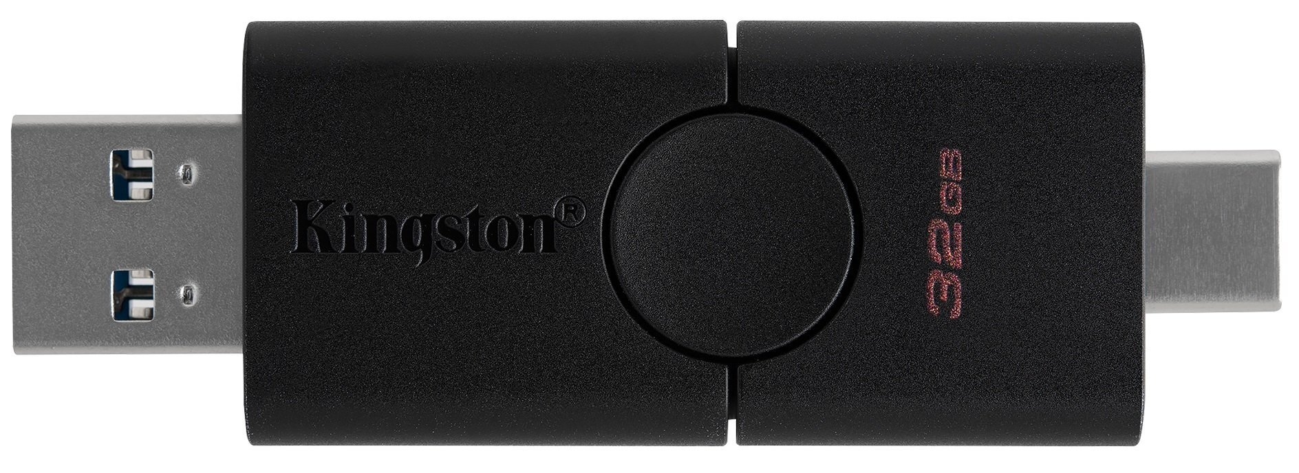 

KINGSTON 32GB USB 3.2+Type-C DT Duo (DTDE/32GB), Чёрный