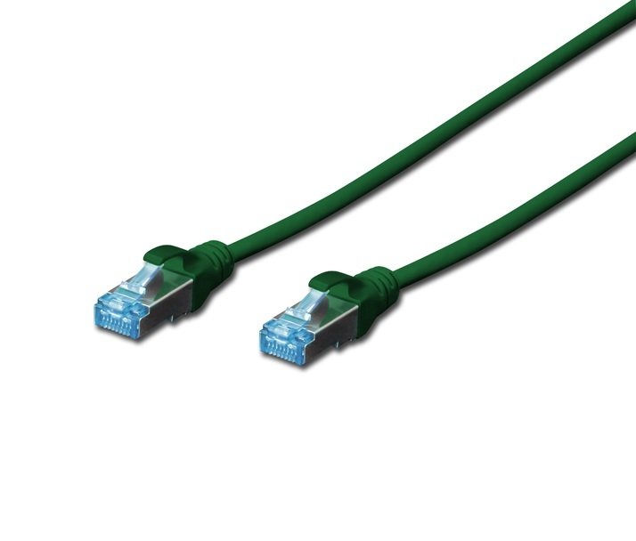 

DIGITUS cat.5e,SF-UTP, 3м, AWG 26/7, зеленый (DK-1531-030/G)