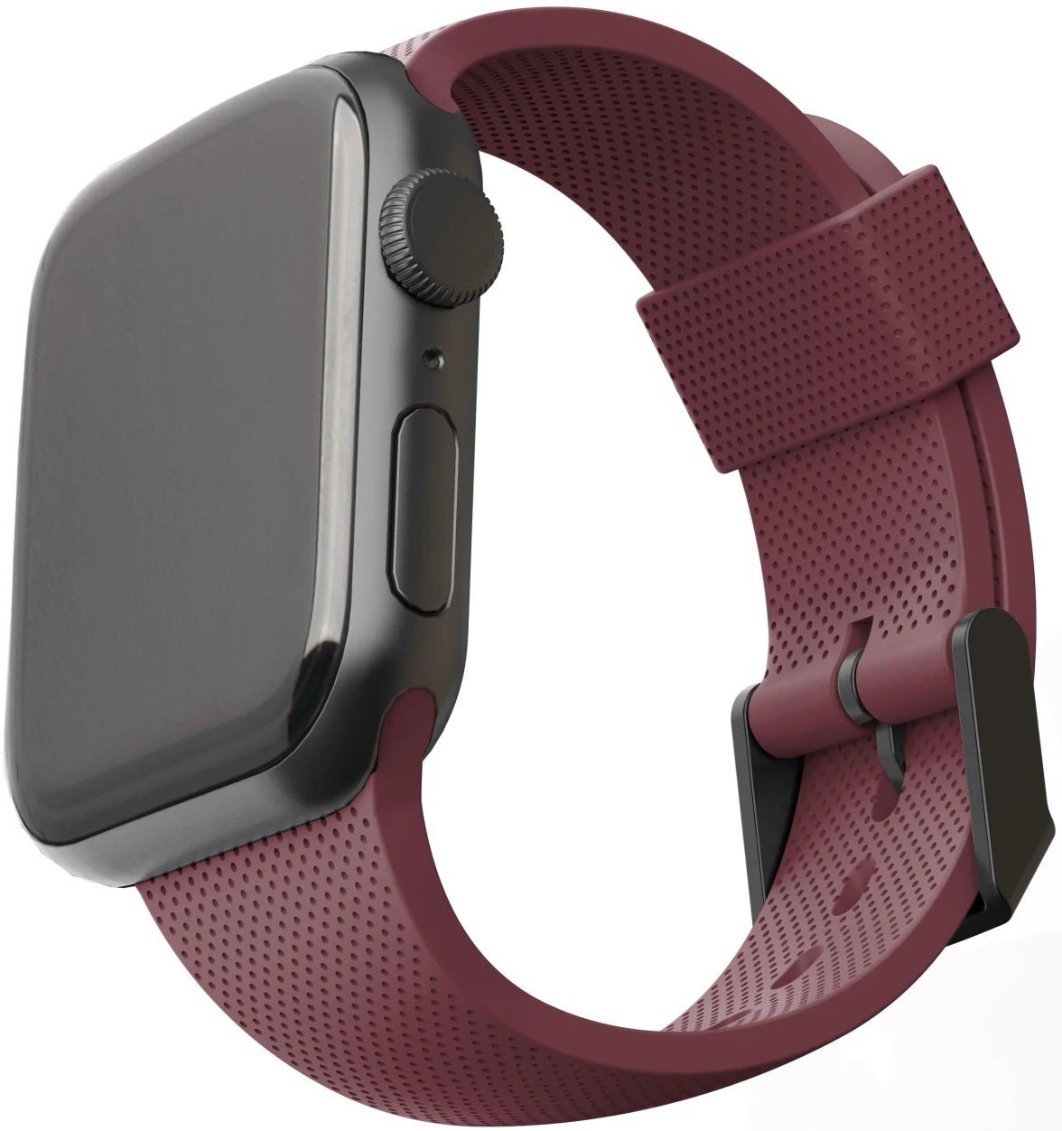 

UAG для APPLE Watch 44/42 Dot Silicone Aubergine (19249K314747), Бордовый