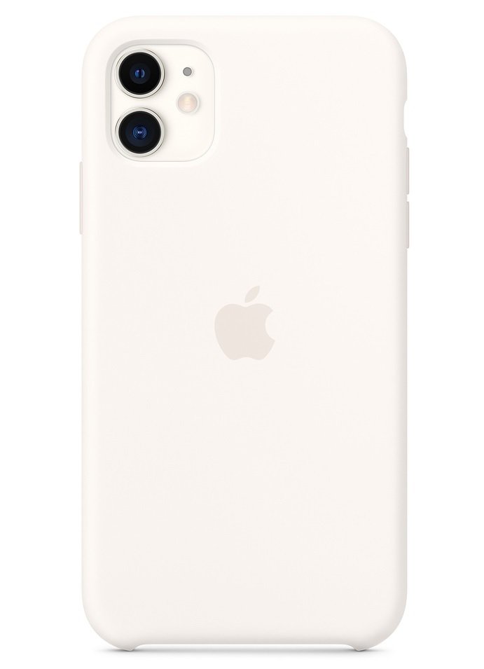 

APPLE для iPhone 11 Silicone Case White (MWVX2ZM/A), Белый