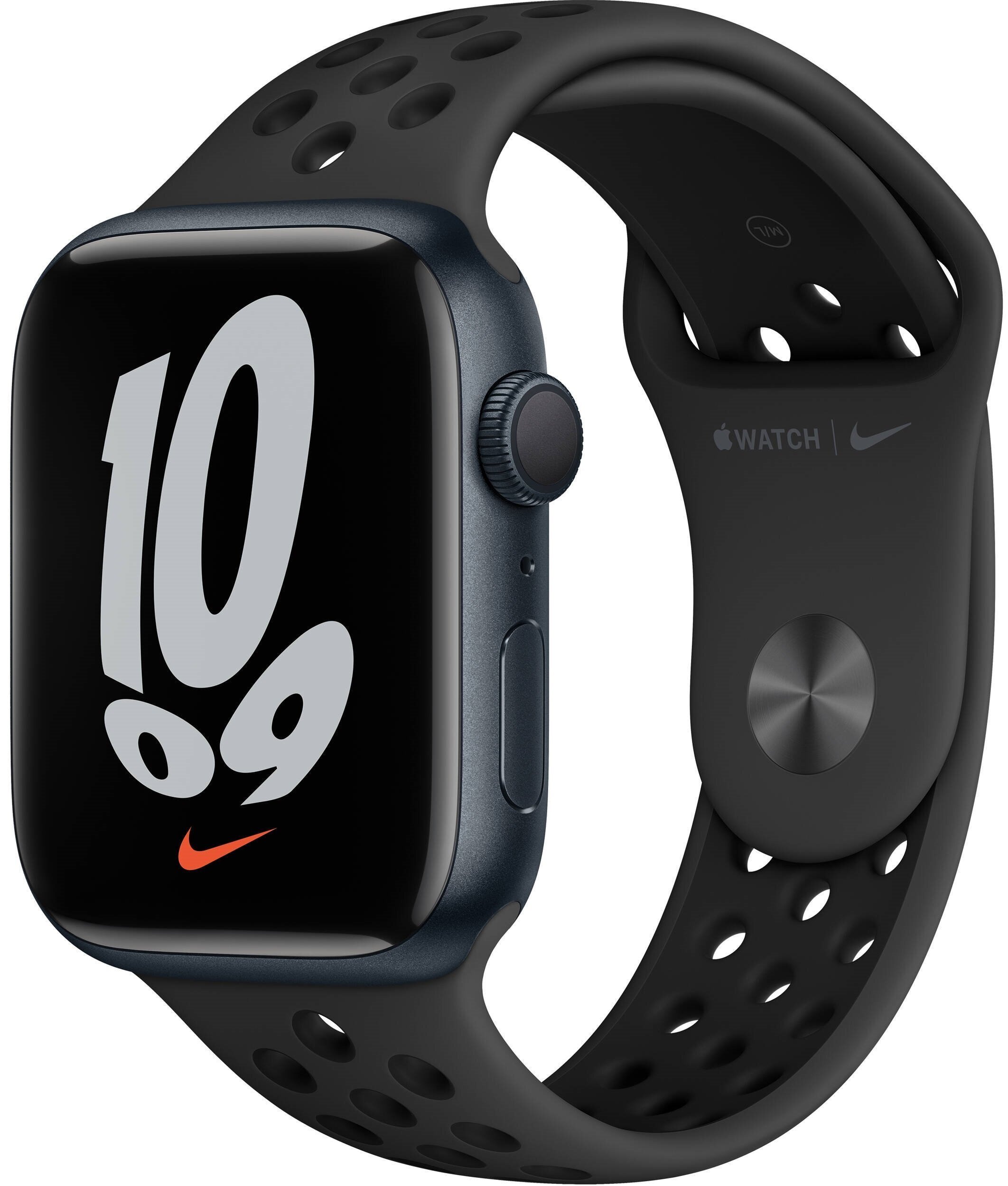 

APPLE Watch Series 7 Nike Midnight 45mm Anthracite/Black NikeBand (MKNC3UL/A)