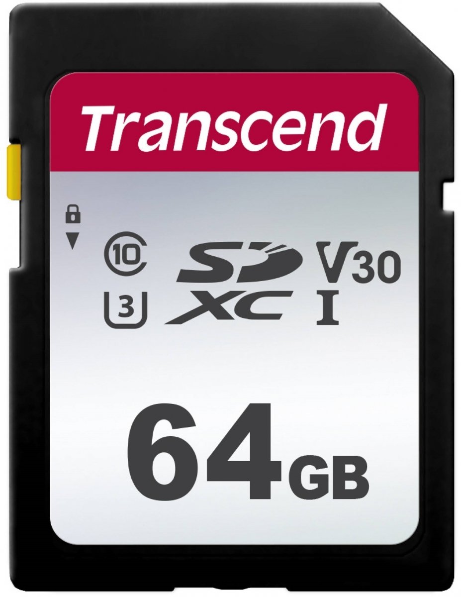 

TRANSCEND SDXC 300S 64GB UHS-I U3 (TS64GSDC300S)