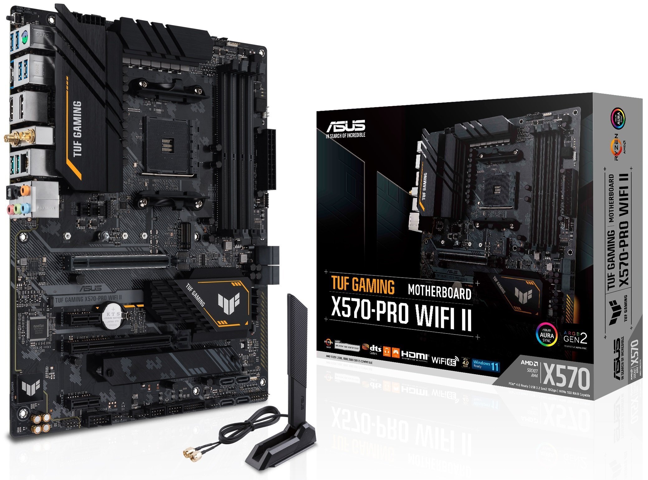 

ASUS TUF GAM X570-PROWI-FI II