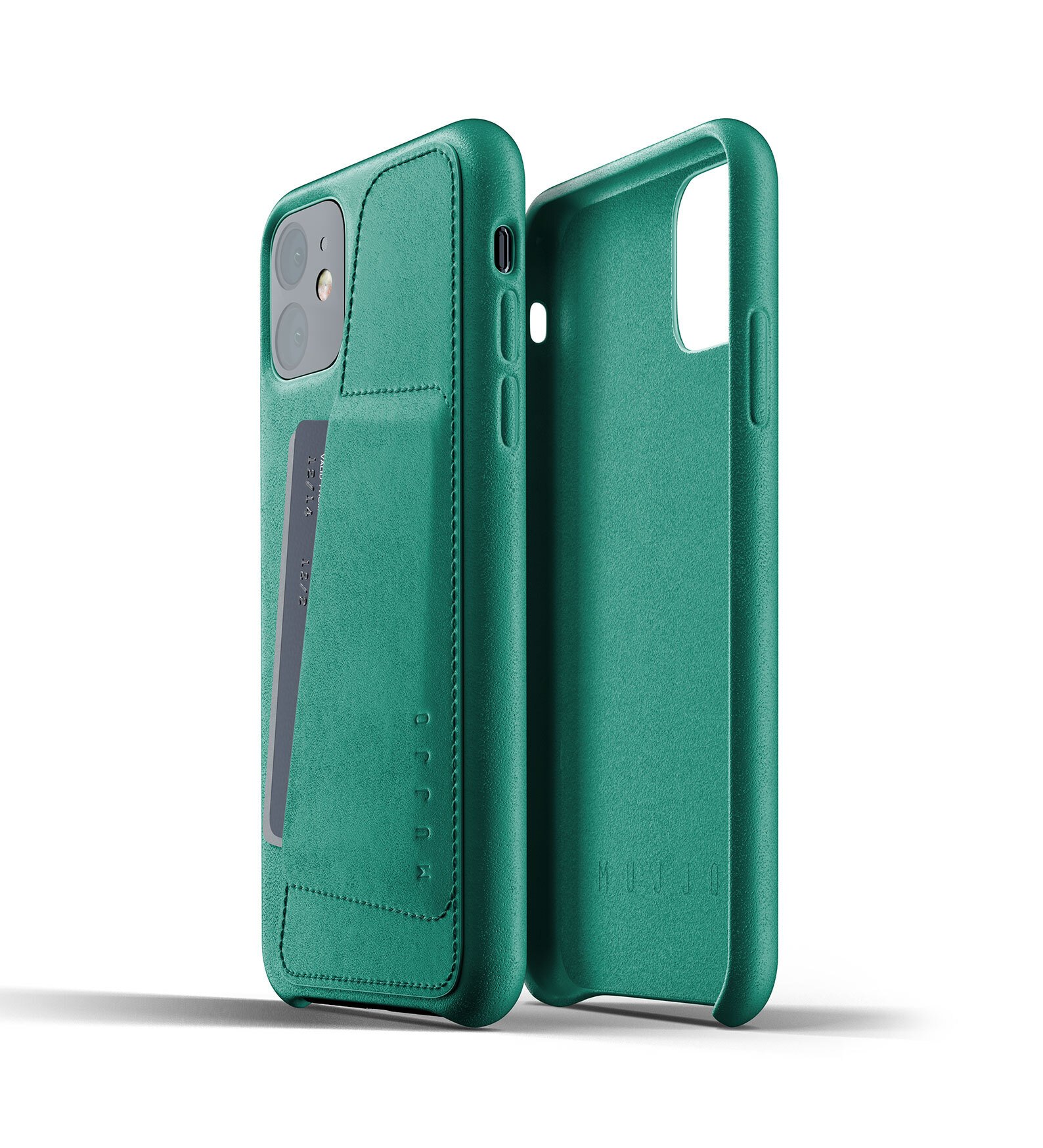 

MUJJO для Apple iPhone 11 Full Leather Wallet, Alpine Green (MUJJO-CL-006-GR)