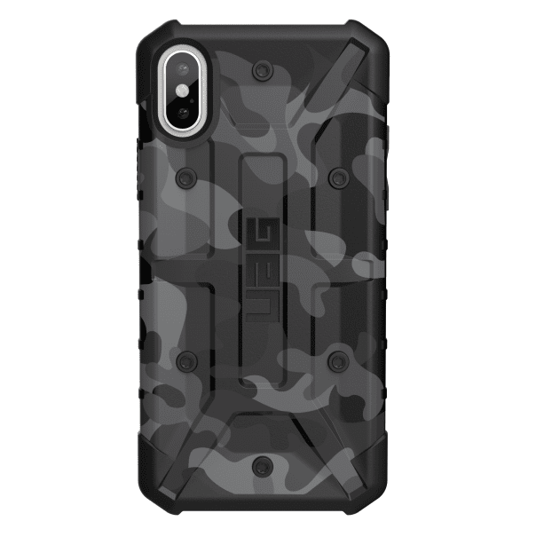 

UAG Urban Armor Gear iPhone X Pathfinder Camo Gray/Black (IPHX-A-BC), Чёрный