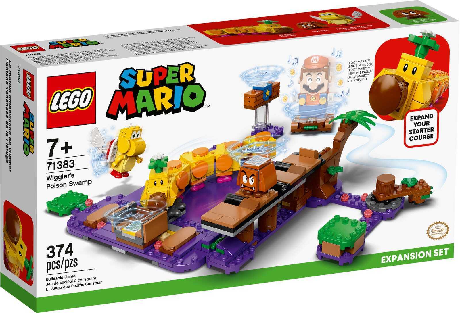 

LEGO Ядовитая болото гусеницы. Дополнительный уровень. (71383)