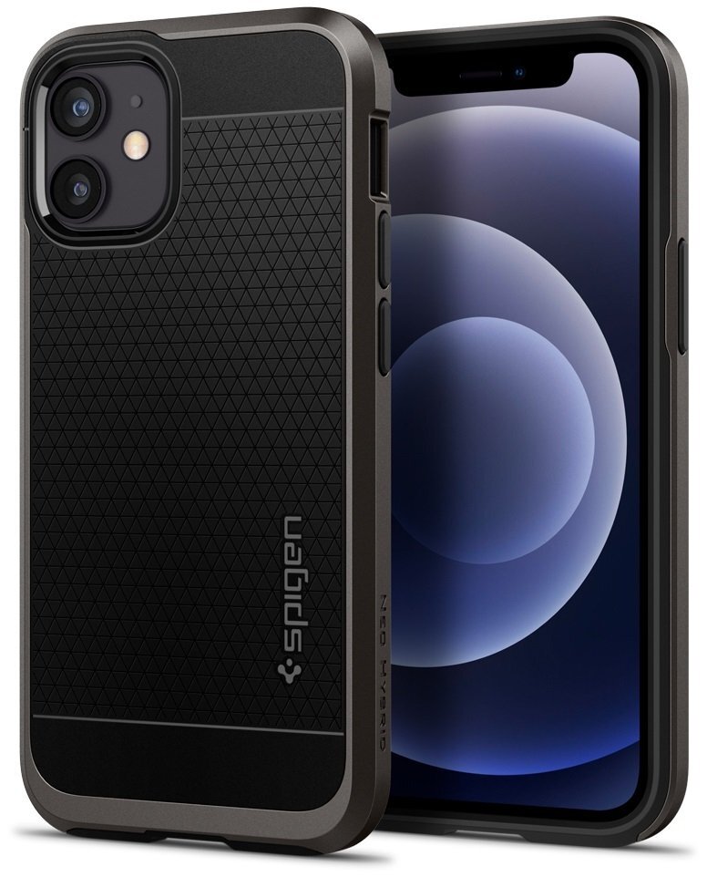 

Spigen для iPhone 12 mini Neo Hybrid Gunmetal (ACS01754), Чёрный