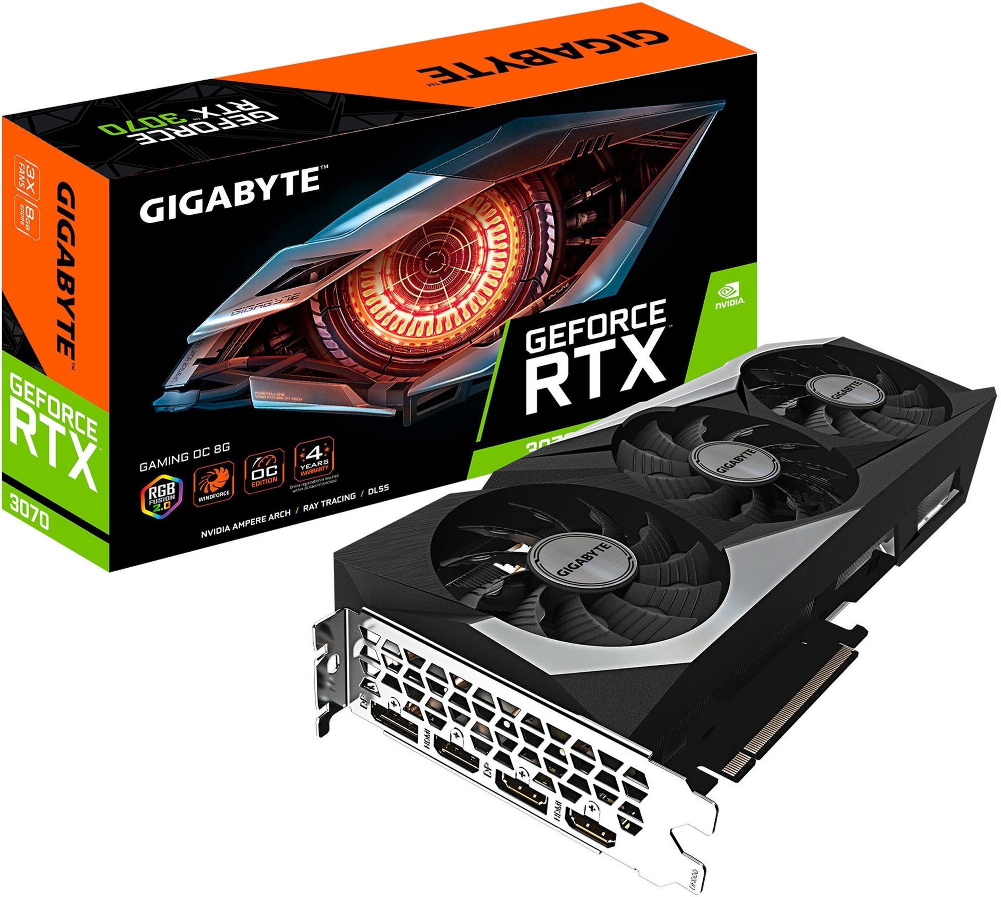

GIGABYTE GeForce RTX3070 (GV-N3070GAMING_OC-8GD)