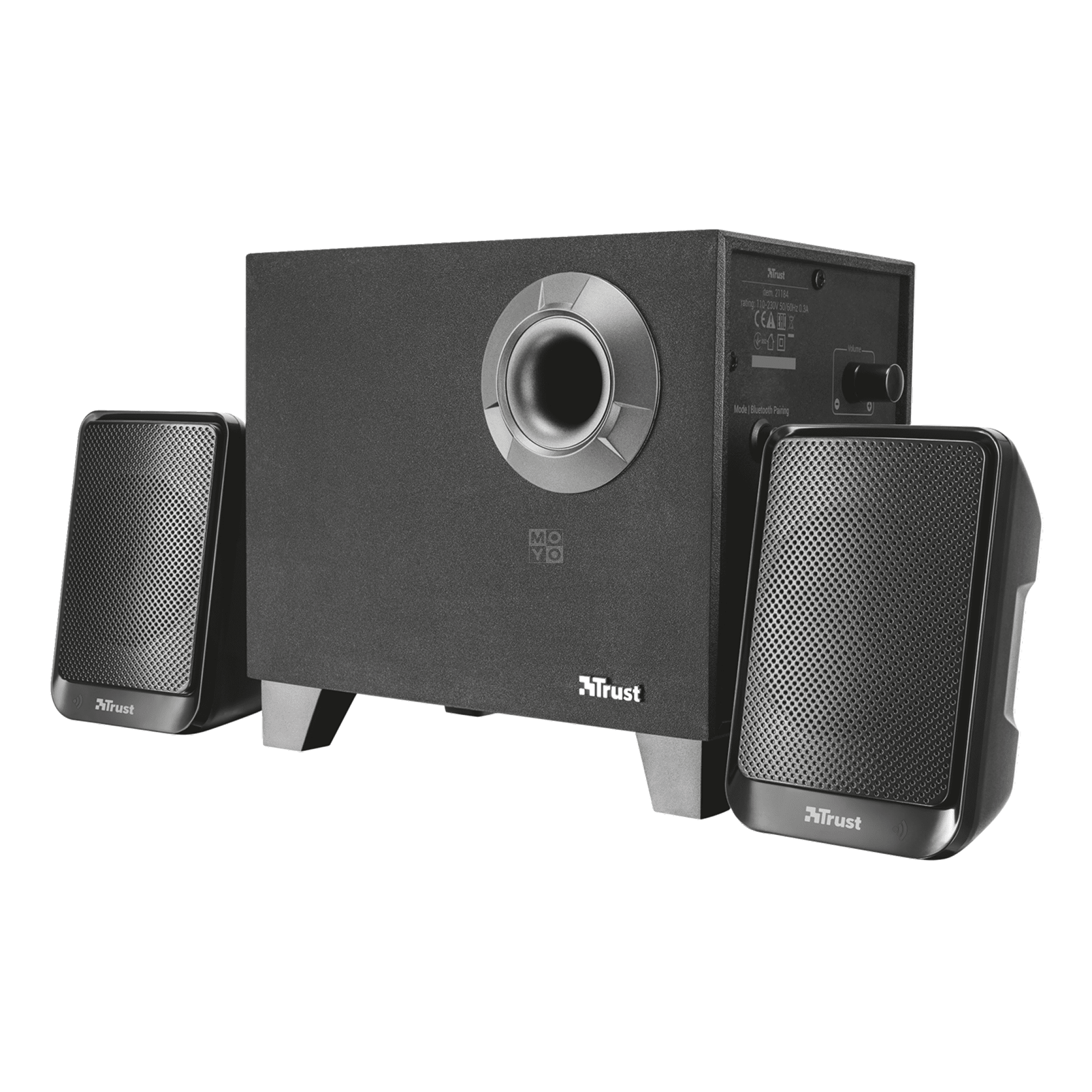 

TRUST Evon Wireless 2.1 Speaker Set with Bluetooth (21184)