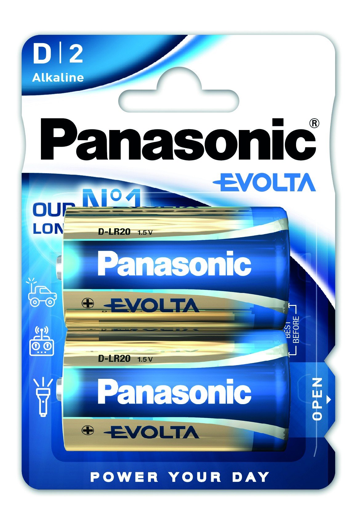 

PANASONIC EVOLTA D BLI 2 ALKALINE (LR20EGE/2BP)
