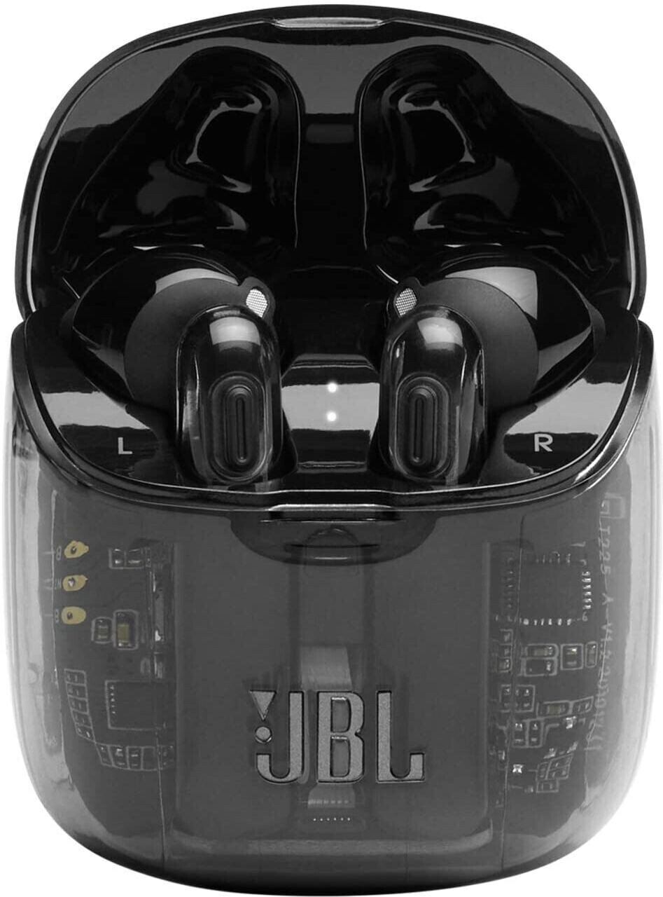 

JBL T225 TWS Ghost Black, Чёрный