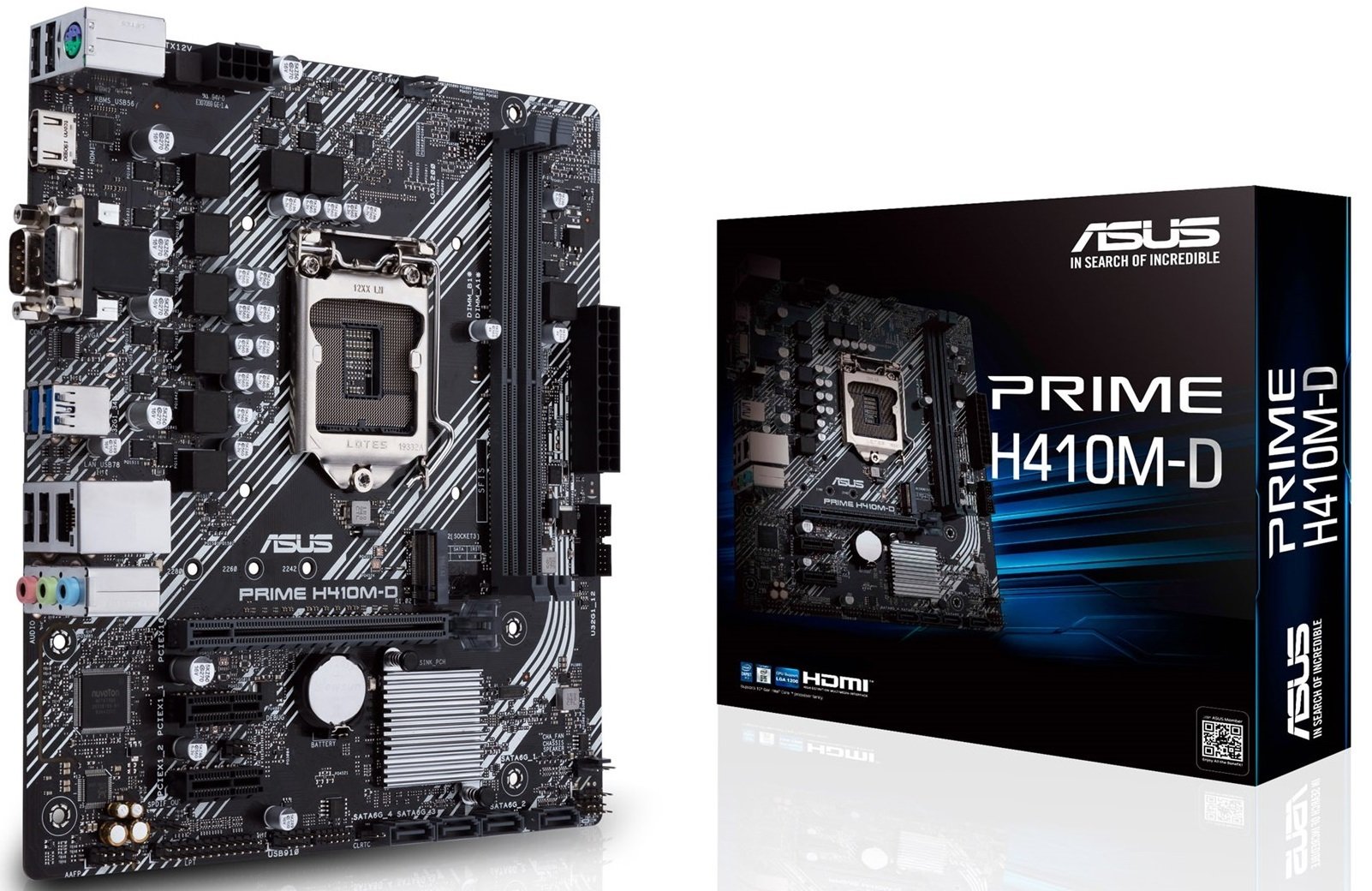 

ASUS PRIME H410M-D