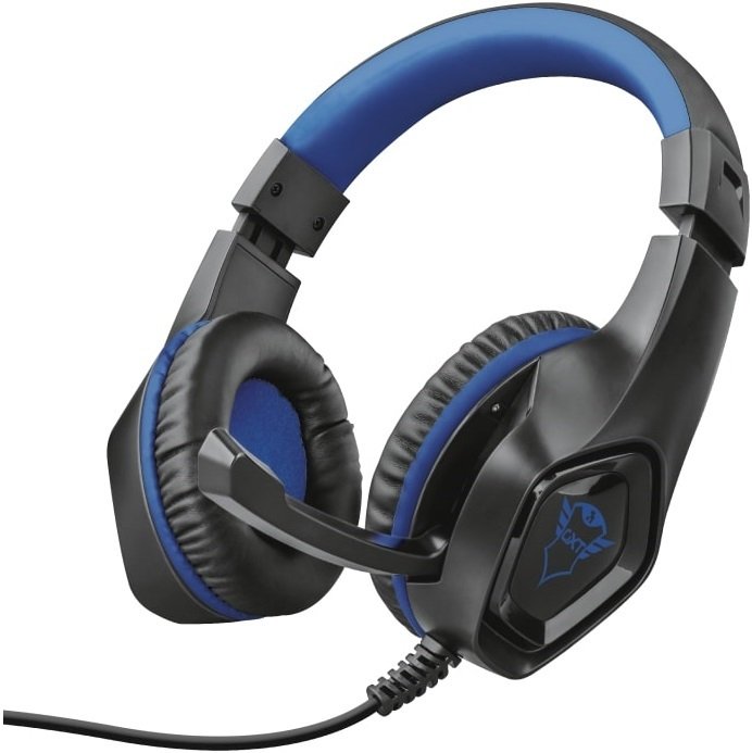 

TRUST GXT 404B Rana Gaming Headset for PS4 3.5mm BLUE (23309), Чёрный