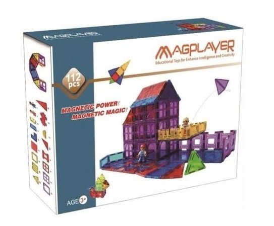 

MAGPLAYER магнитные плитки 112 ел. (MPL-112)