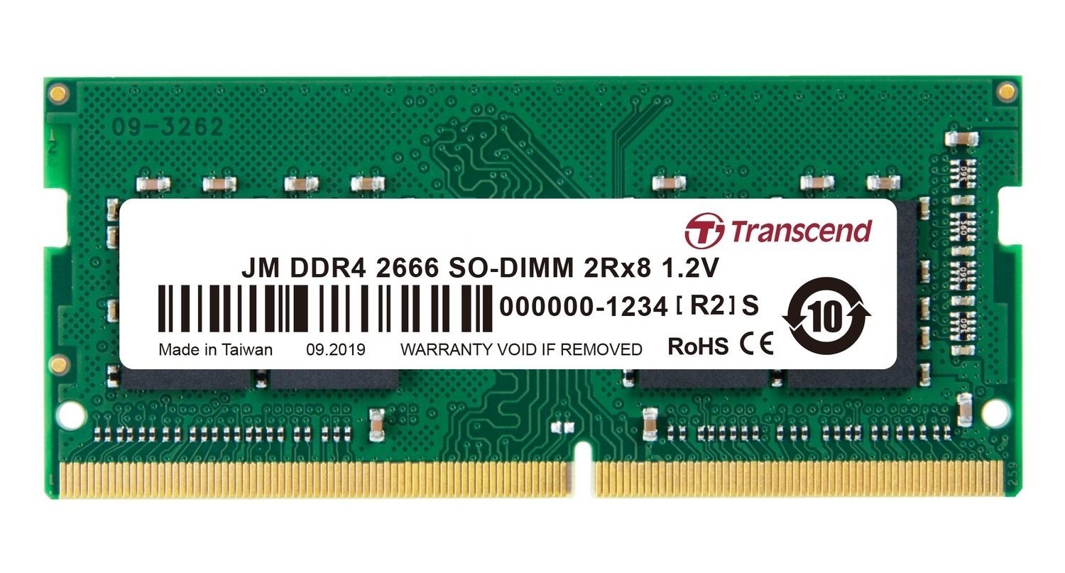 

TRANSCEND DDR4-2666 32GB SO-DIMM (JM2666HSE-32G)