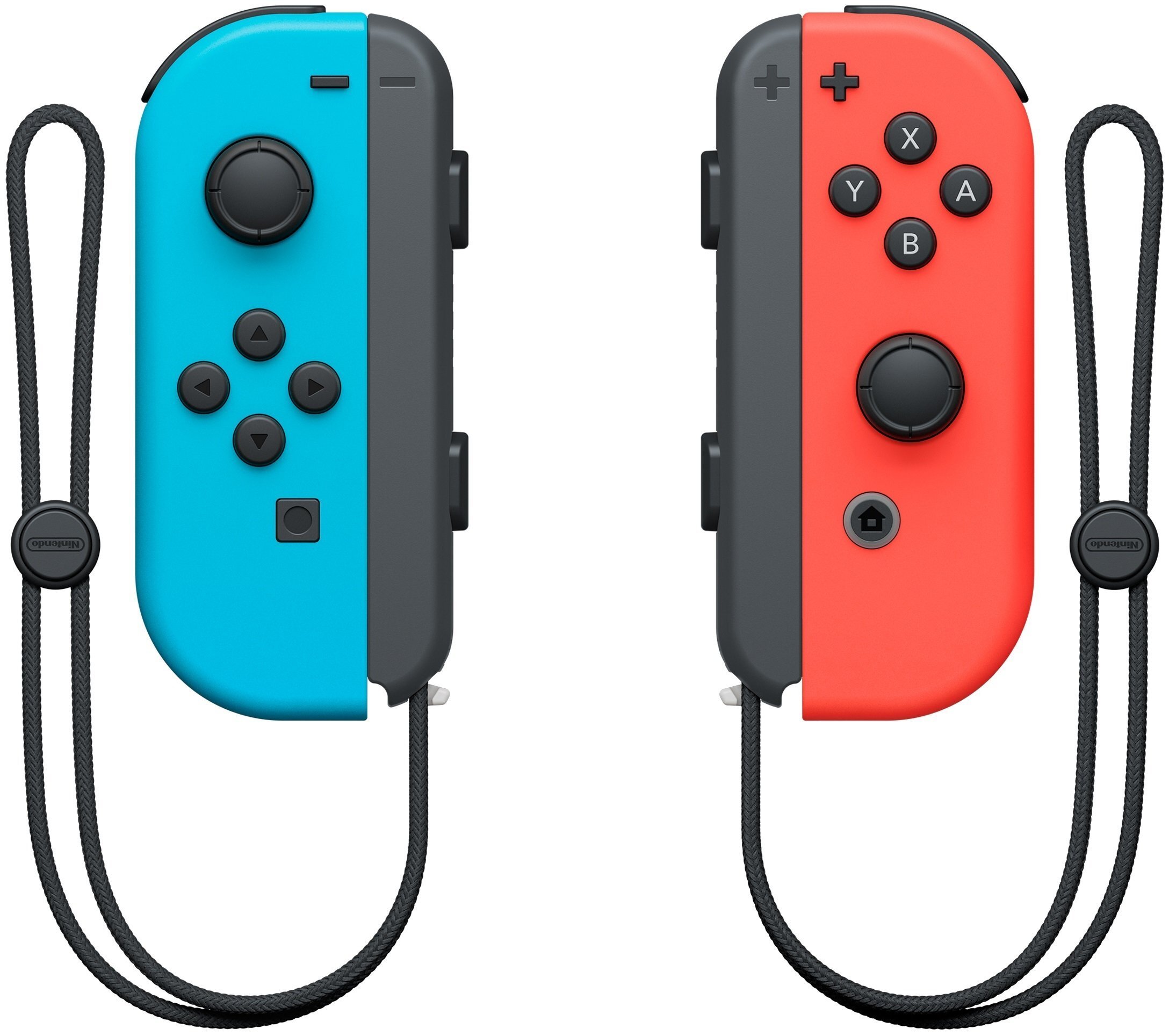 

NINTENDO 2 контроллера Joy-Con (неоновый красный/неоновый синий) (45496430566), Красный|синий