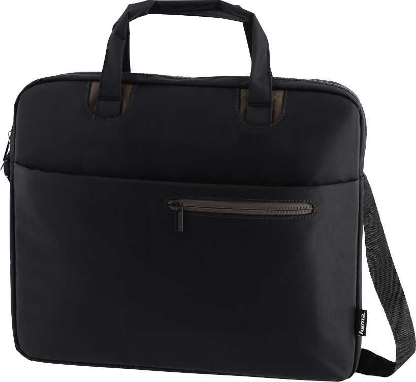 

HAMA Sydney Notebook Bag 15.6" Black/Brown (101933), Чёрный