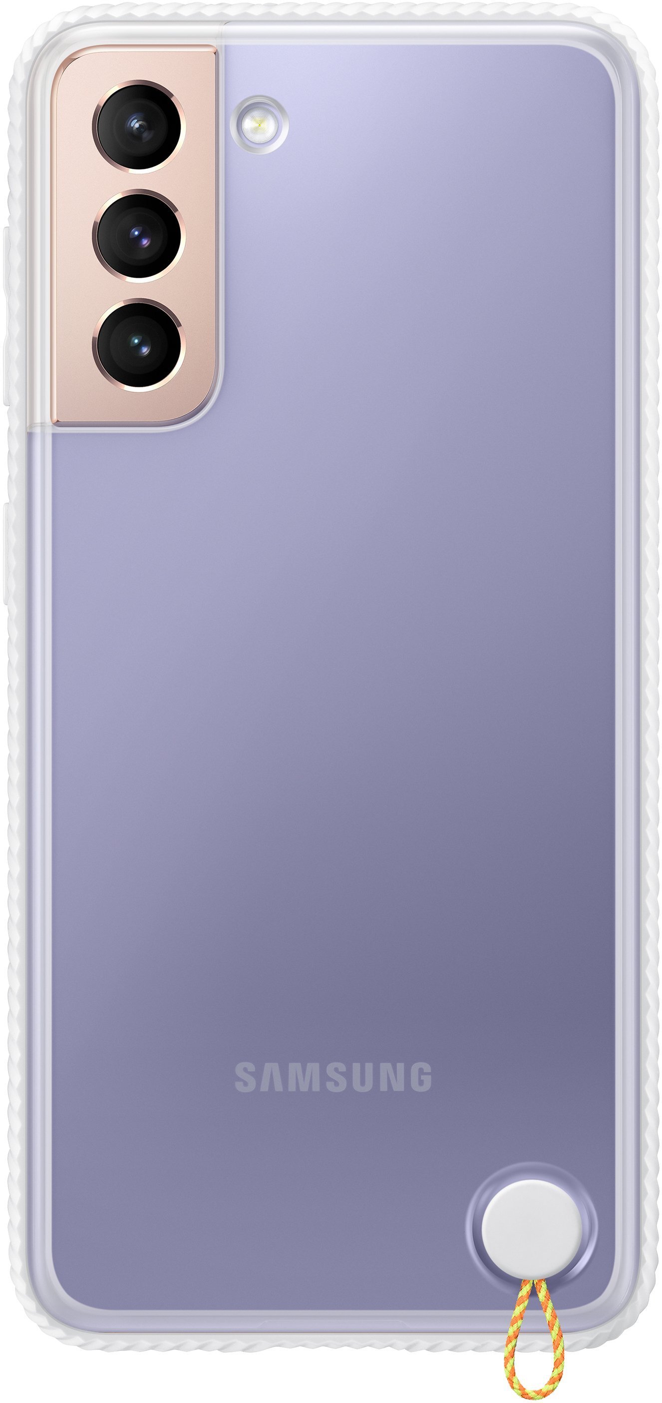 

SAMSUNG для Galaxy S21 (G991) Clear Protective Cover White (EF-GG991CWEGRU), Прозрачный