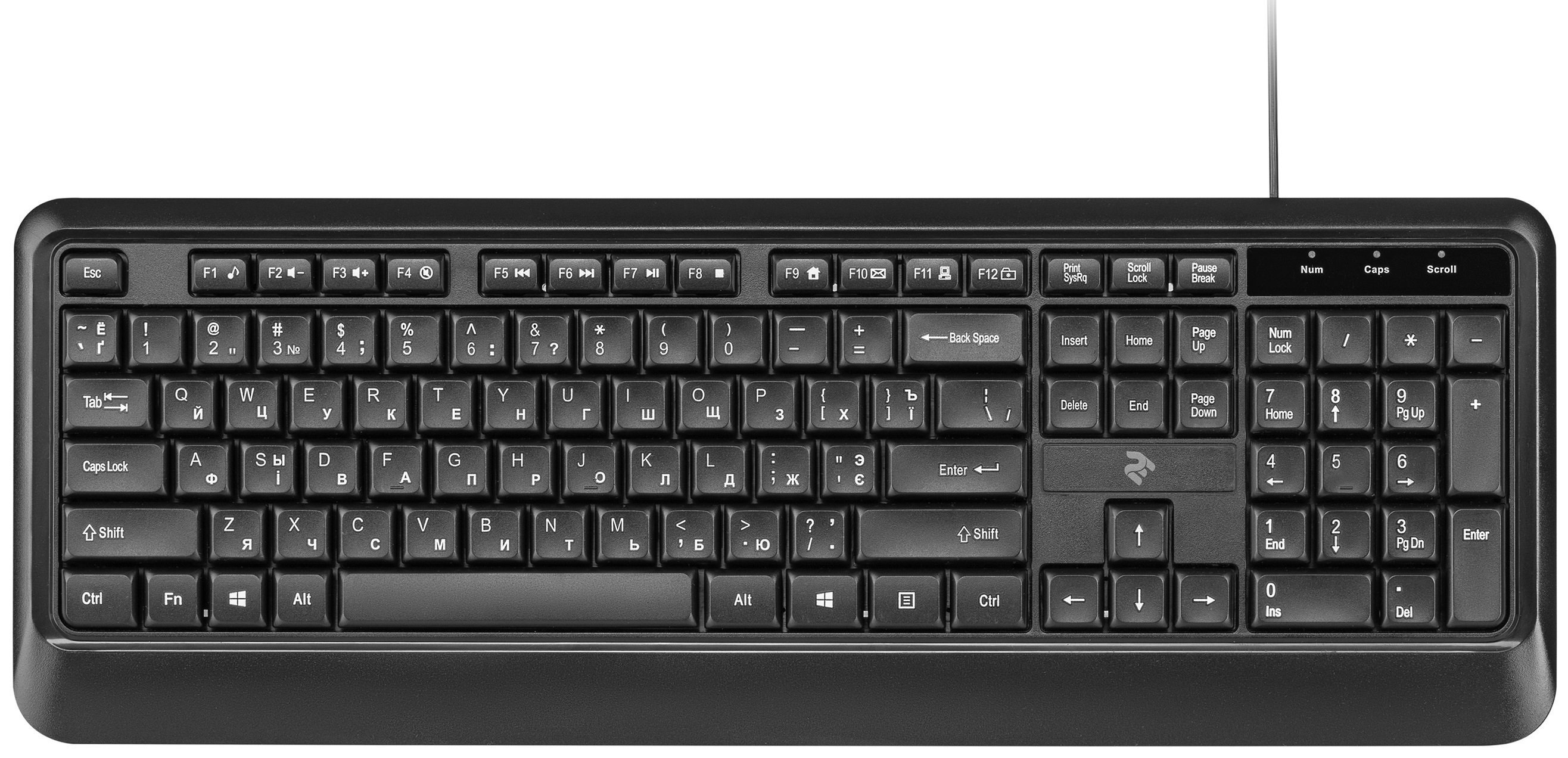

2Е KS130 USB Black (2E-KS130UB), Чёрный