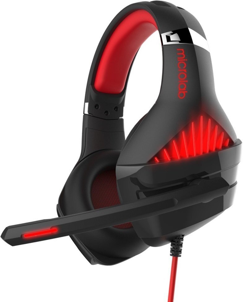 

MICROLAB G6 3.5mm/USB Black/Red (G6R), Чёрный