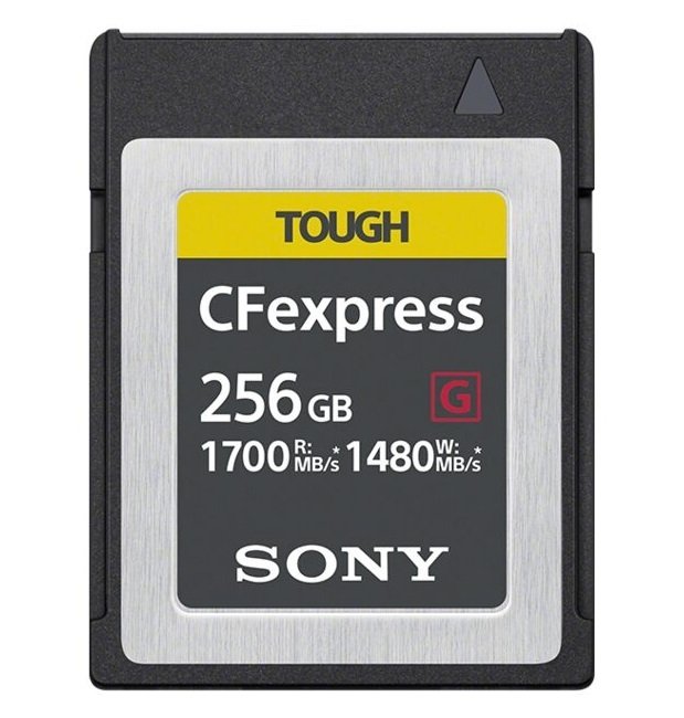 

SONY CFexpress Type B 256GB (CEBG256.SYM), Чёрный