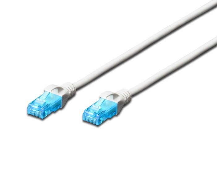

DIGITUS CCA CAT 5e UTP, 2м, AWG 26/7, PVC, белый (DK-1512-020/WH)