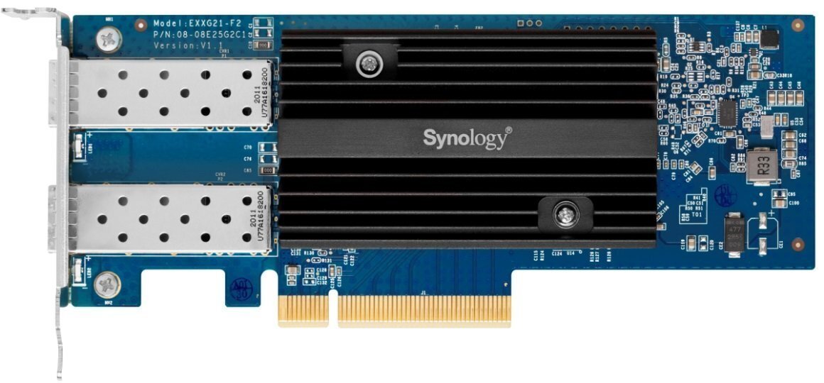 

SYNOLOGY dual 10GbE SFP+ add-in-card (E10G21-F2)