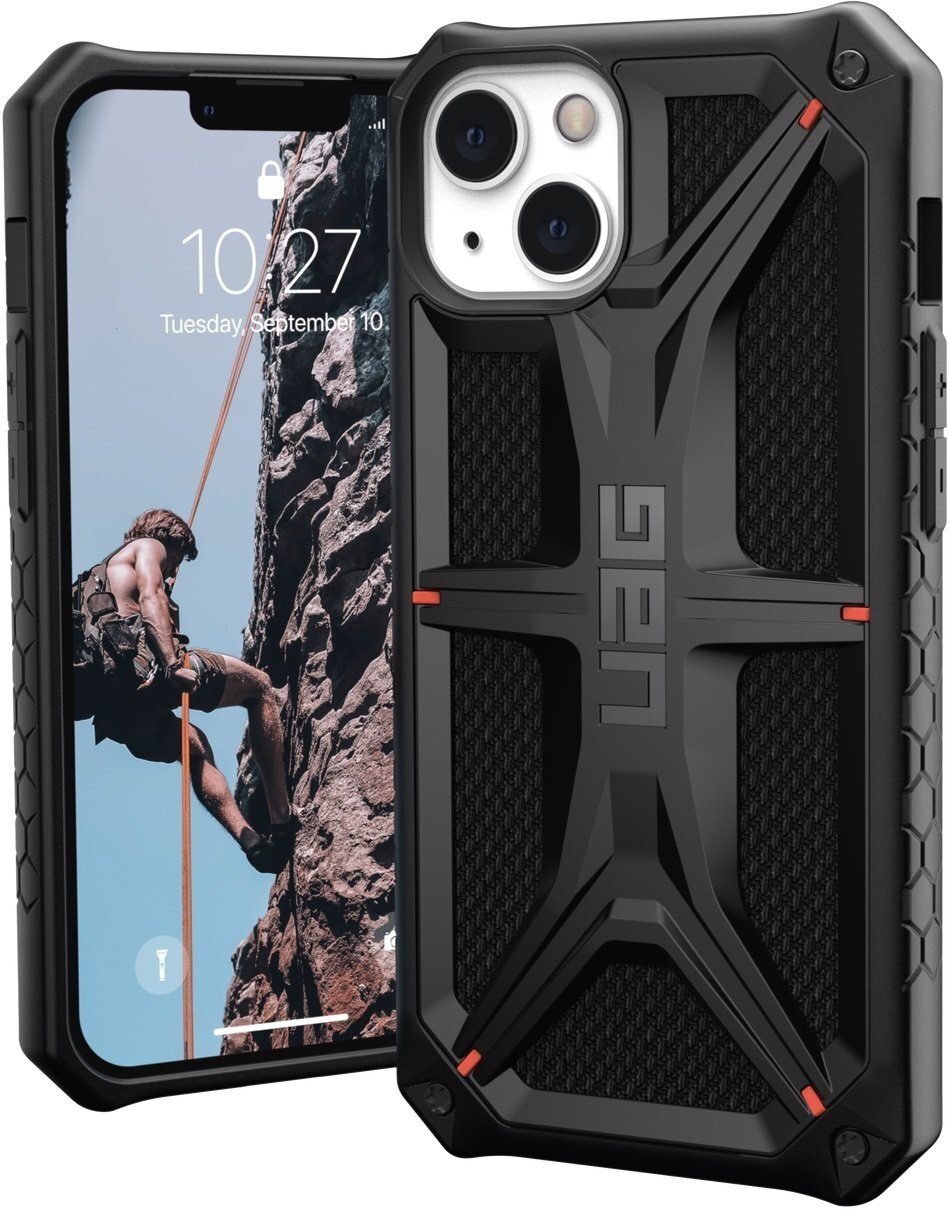

UAG для iPhone 13 Monarch Kevlar Black (113171113940), Чёрный