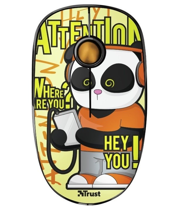 

TRUST SKETCH SILENT WL MOUSE YELLOW (23337), Жёлтый