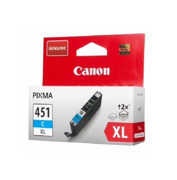 

CANON CLI-451C XL Cyan Pixma MG5440/MG6340 (6473B001)