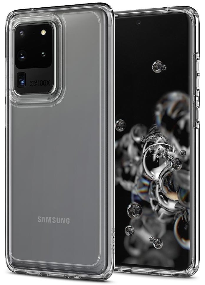 

Spigen для Galaxy S20 Ultra Ultra Hybrid Crystal Clear (ACS00713), Прозрачный